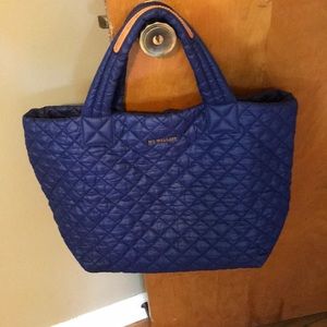 MZ Wallace Small Metro Tote Bright Blue color